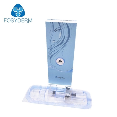 Fosyderm Hyaluronic 산 얼굴 임플란트 피부 충전물 2ml 세륨 및 ISO