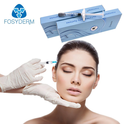 Fosyderm Hyaluronic 산 얼굴 임플란트 피부 충전물 2ml 세륨 및 ISO