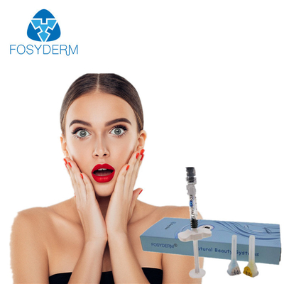 노화 방지를 위한 Fosyderm 2ml 얼굴 사용 Hyaluronic 산 주입 피부 충전물