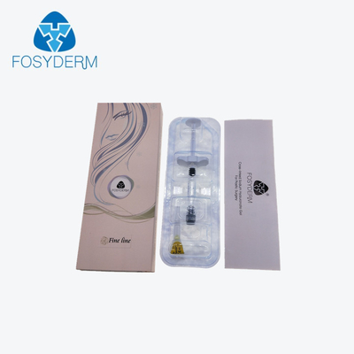 Fosyderm 2ml 얼굴 HA 피부 충전물에 가는 선을 제거하는 정밀한 주사 가능한 충전물