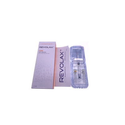 입술 사용을 위한 Hyaluronic 산 한국 피부 얼굴 충전물 Revolax 깊은 충전물