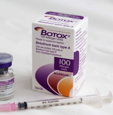알레르기 항생물 Botulinum Toxin Type A 100 유닛 보툴락스 보톡스 BTX 피부 필러