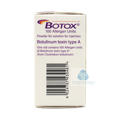 오래 지속되는 100 단위 알레르기 항원 순 Botulinum 독소 3-6 개월 동안 지속 및 가벼운 통증 수준