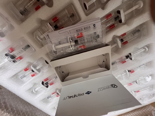 프로필로 2ml 피부 증강제 64mg 히알루론산 피부 필러 목 및 얼굴 보충
