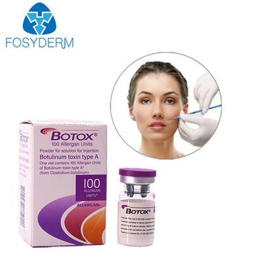 CE 보툴리눔 독소 타입 A Allergan 100 단위 피부 필러