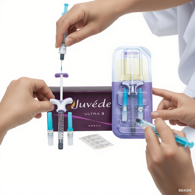 얼굴 연소용 히알루론산 피부 필러 24mg/ml