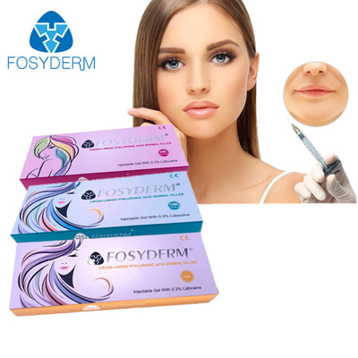 안면 및 바디 1ml 2ml 5ml 10ml 20ml 50ml에 대한 Fosyderm HA 필러 주입