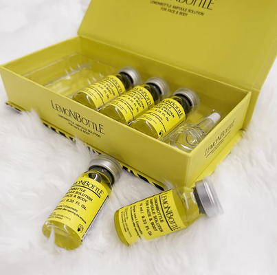 지방 분해 주사 5 바이알 X 10ml 레몬 보틀 체중 감량 바디 슬리밍 주사
