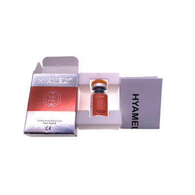 Hyamely 보톡스 보툴리눔 독소 100 단위 주입 Botulax 반대로 주름 충전물 독소