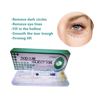 눈용 나트륨 히알루나트 용액 어두운 구름을 제거 피부 필러 1ml