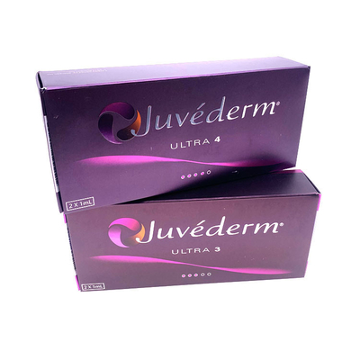 리도카인 뺨과 턱 히알루론산으로 주름 Juvederm Voluma를 제거하십시오