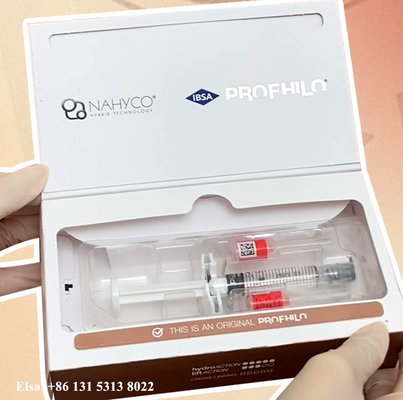 프로필로 2ml 피부 증강제 64mg 히알루론산 피부 필러 목 및 얼굴 보충