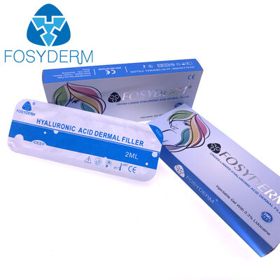Fosyderm 히알루론산 피부 입술 충전물 가교 결합된 피부 충전물 얼굴