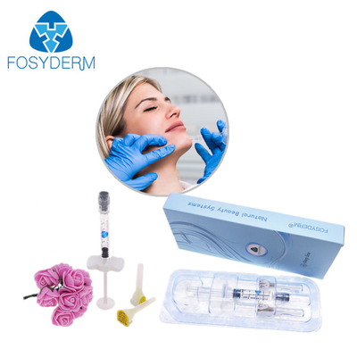 입술 코 Chin 뺨 24mg를 위한 주사통을 가진 얼굴 Hyaluronic 산 피부 충전물