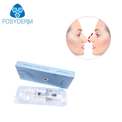 주름 Fosyderm 젤 교차 결합된 피부 충전물 Hyaluronic 산 주입을 HA 제거하십시오