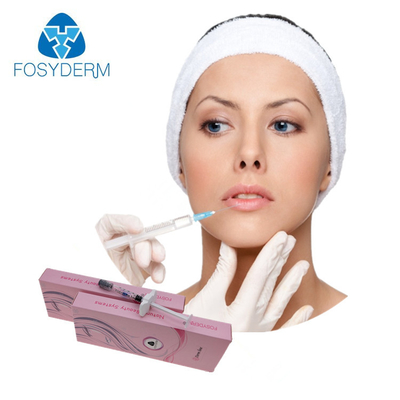 투명한 피부 충전물 1ml Hyaluronic 산 입술 주입
