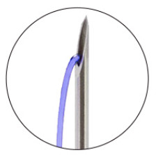 반대로 주름을 위한 26G 단청 PDO 실 상승 29g 38mm 단청 예리한 바늘