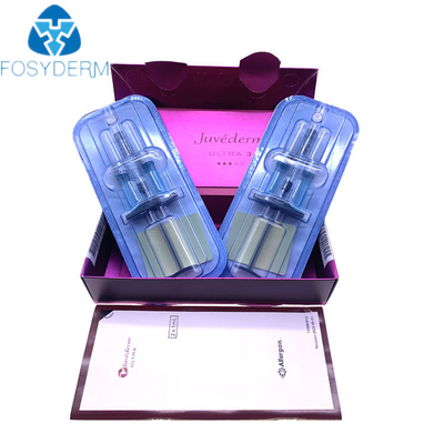 코 성형술을 위한 2*1ML 피부 입술 충전물 교차 연결 히알루론산 주입 젤